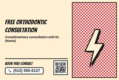 Comic pop · Split: Free Orthodontic Consultation