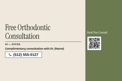 Contemporary · Checklist: Free Orthodontic Consultation