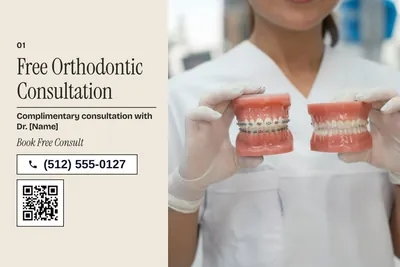 Contemporary · Photo Hero: Free Orthodontic Consultation