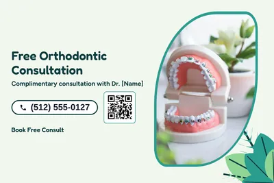 Jungle · Photo Frame: Free Orthodontic Consultation