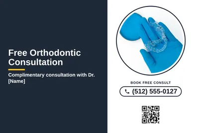 Local Offer · Split Panel: Free Orthodontic Consultation