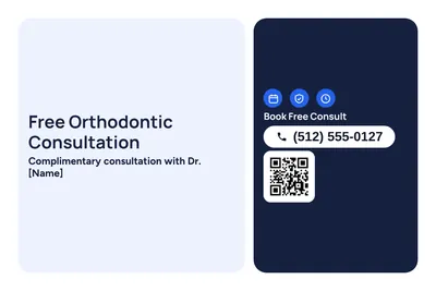 Modern · Checklist: Free Orthodontic Consultation