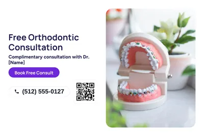 Modern · Split: Free Orthodontic Consultation