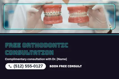 Neon night · Photo Hero: Free Orthodontic Consultation
