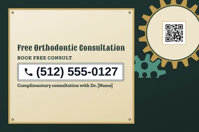 Steampunk · Phone Billboard: Free Orthodontic Consultation