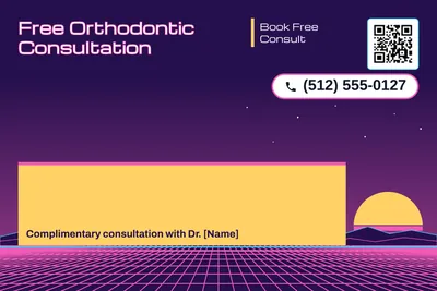 Synthwave · Offer Menu: Free Orthodontic Consultation