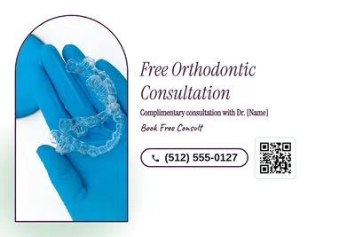 Soft watercolour · Checklist: Free Orthodontic Consultation
