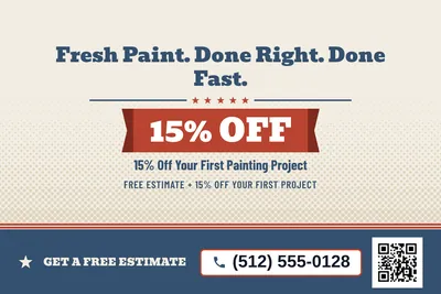 Vintage Americana · Big Offer: Fresh Paint. Done Right. Done Fast.