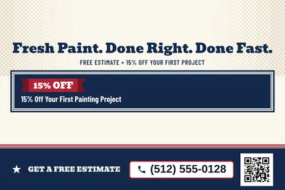 Vintage Americana · Offer Menu: Fresh Paint. Done Right. Done Fast.