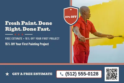 Vintage Americana · Split: Fresh Paint. Done Right. Done Fast.