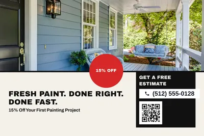 Bauhaus · Photo Hero: Fresh Paint. Done Right. Done Fast.