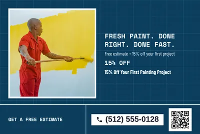 Blueprint · Split: Fresh Paint. Done Right. Done Fast.