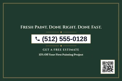 Classic · Phone Billboard: Fresh Paint. Done Right. Done Fast.