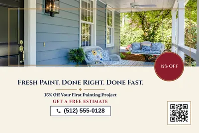 Classic · Photo Hero: Fresh Paint. Done Right. Done Fast.