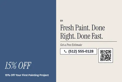 Contemporary · Big Offer: Fresh Paint. Done Right. Done Fast.