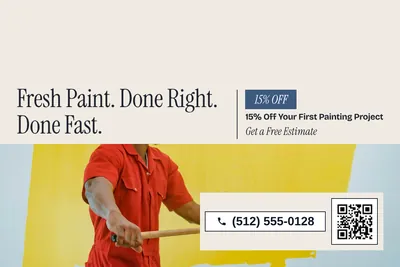 Contemporary · Split: Fresh Paint. Done Right. Done Fast.
