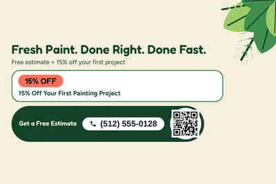 Jungle · Checklist: Fresh Paint. Done Right. Done Fast.