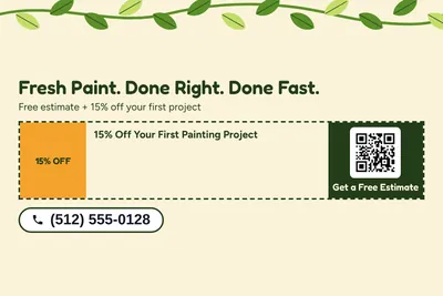 Jungle · Coupon: Fresh Paint. Done Right. Done Fast.