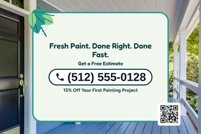 Jungle · Phone Billboard: Fresh Paint. Done Right. Done Fast.