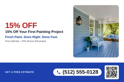 Local Offer · Big Offer: Fresh Paint. Done Right. Done Fast.