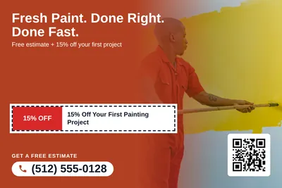Local Offer · Coupon: Fresh Paint. Done Right. Done Fast.