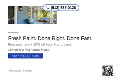 Minimal White · Bottom Heavy: Fresh Paint. Done Right. Done Fast.