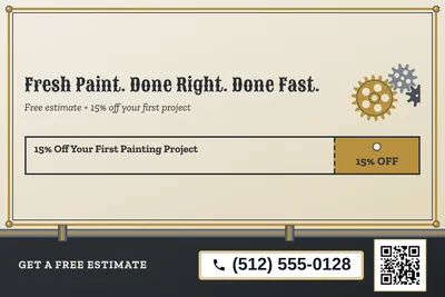 Steampunk · Coupon: Fresh Paint. Done Right. Done Fast.