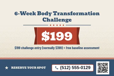 Vintage Americana · Big Offer: 6-Week Body Transformation Challenge