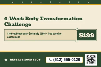 Vintage Americana · Coupon: 6-Week Body Transformation Challenge
