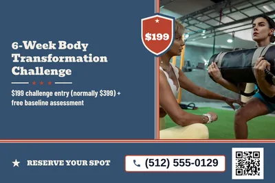 Vintage Americana · Split: 6-Week Body Transformation Challenge