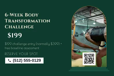 Art deco · Photo Frame: 6-Week Body Transformation Challenge