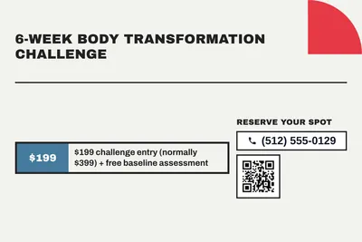 Bauhaus · Coupon: 6-Week Body Transformation Challenge