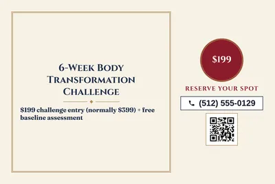 Classic · Checklist: 6-Week Body Transformation Challenge