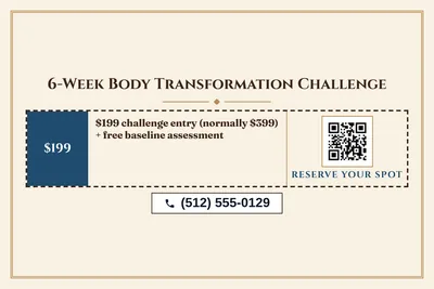 Classic · Coupon: 6-Week Body Transformation Challenge