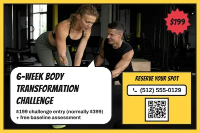 Comic pop · Photo Hero: 6-Week Body Transformation Challenge