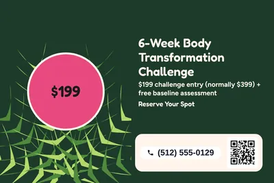 Jungle · Big Offer: 6-Week Body Transformation Challenge