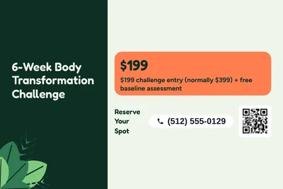 Jungle · Offer Menu: 6-Week Body Transformation Challenge