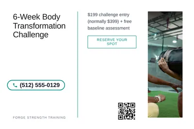 Minimal White · Split Vertical: 6-Week Body Transformation Challenge