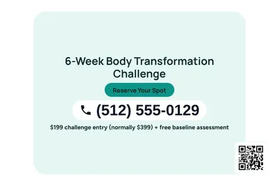 Modern · Phone Billboard: 6-Week Body Transformation Challenge