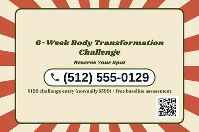 Retro 70s · Phone Billboard: 6-Week Body Transformation Challenge