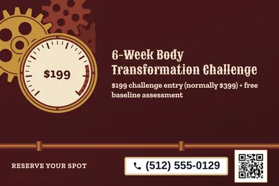 Steampunk · Big Offer: 6-Week Body Transformation Challenge