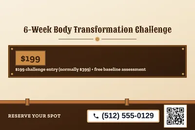 Steampunk · Offer Menu: 6-Week Body Transformation Challenge