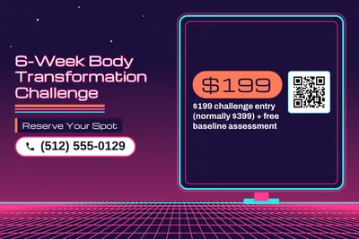 Synthwave · Checklist: 6-Week Body Transformation Challenge