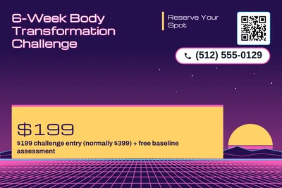 Synthwave · Offer Menu: 6-Week Body Transformation Challenge
