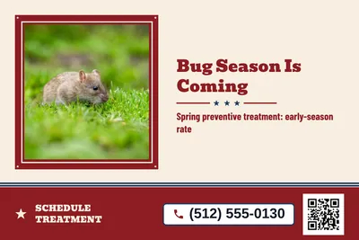 Vintage Americana · Photo Frame: Bug Season Is Coming