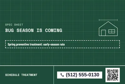 Blueprint · Coupon: Bug Season Is Coming