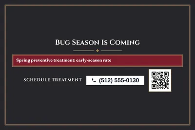 Classic · Offer Menu: Bug Season Is Coming