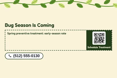 Jungle · Coupon: Bug Season Is Coming