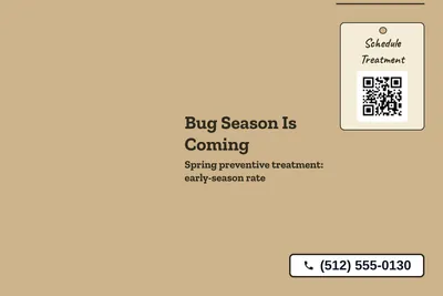 Kraft and stamp · Big Offer: Bug Season Is Coming