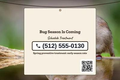 Kraft and stamp · Phone Billboard: Bug Season Is Coming